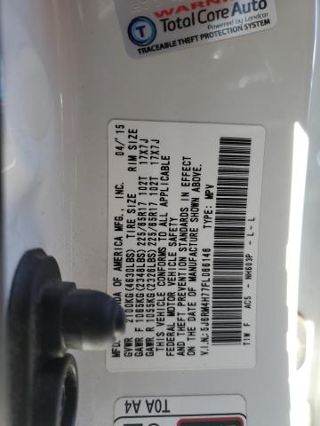 Photo 12 VIN: 5J6RM4H77FL066146 - HONDA CR-V EXL 