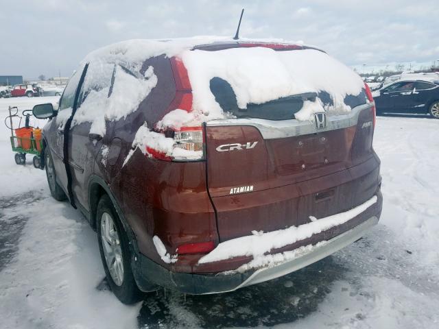 Photo 2 VIN: 5J6RM4H77FL090608 - HONDA CR-V EXL 