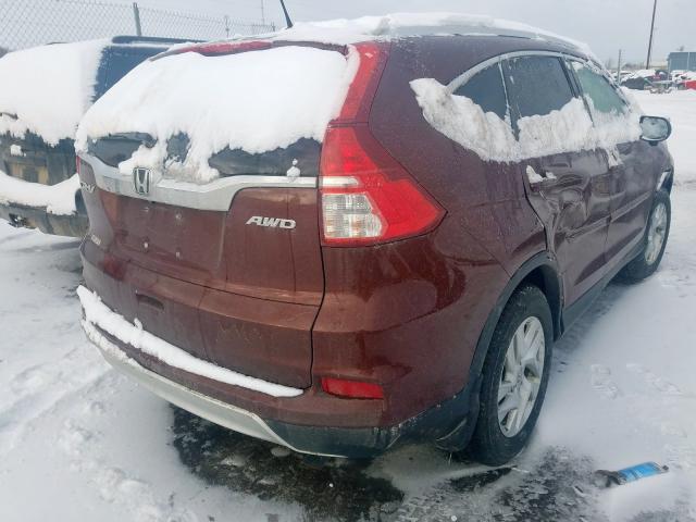 Photo 3 VIN: 5J6RM4H77FL090608 - HONDA CR-V EXL 