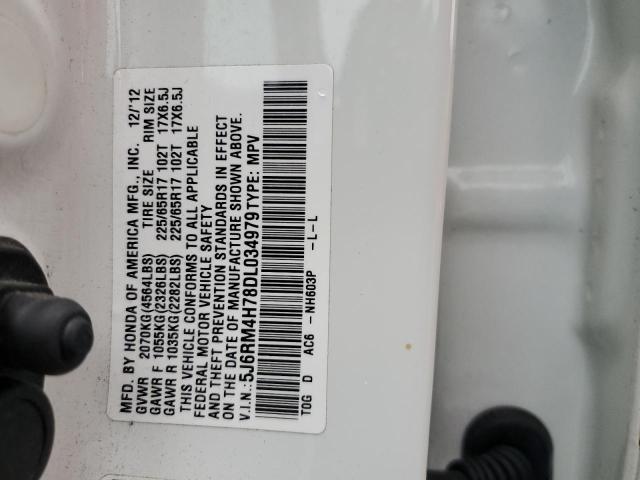 Photo 11 VIN: 5J6RM4H78DL034979 - HONDA CRV 