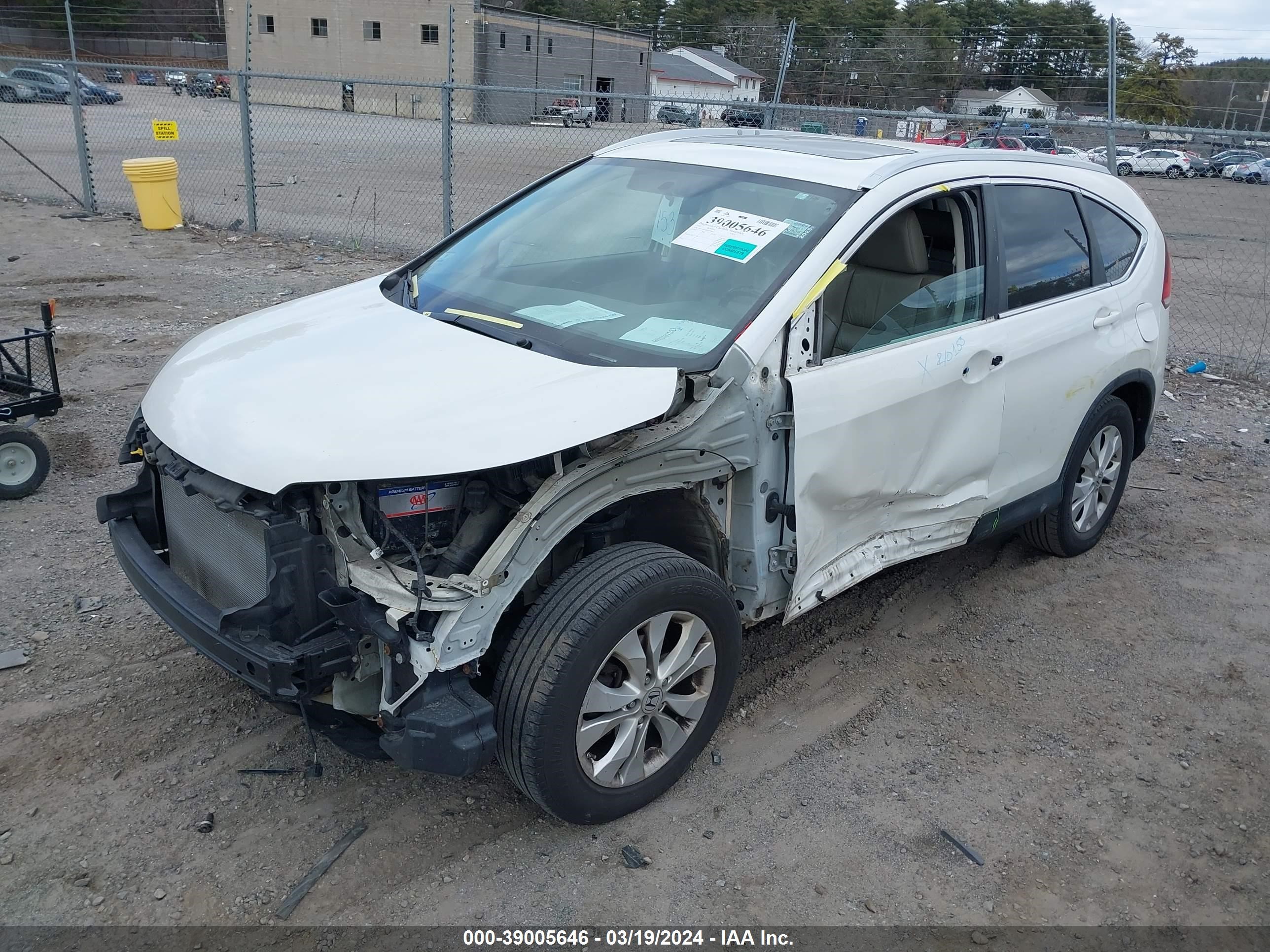 Photo 1 VIN: 5J6RM4H78DL075001 - HONDA CR-V 