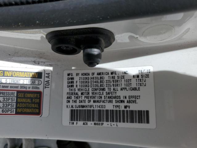 Photo 13 VIN: 5J6RM4H78FL114303 - HONDA CRV 