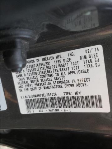 Photo 9 VIN: 5J6RM4H79EL054028 - HONDA CR-V EXL 