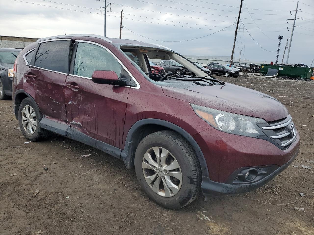 Photo 3 VIN: 5J6RM4H7XDL025698 - HONDA CR-V 