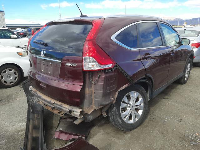 Photo 3 VIN: 5J6RM4H7XDL042923 - HONDA CR-V EXL 