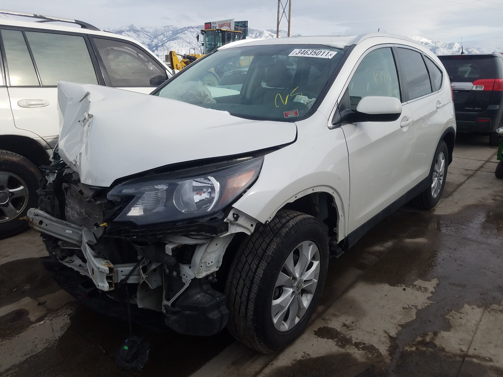 Photo 1 VIN: 5J6RM4H7XEL014556 - HONDA CR-V EXL 