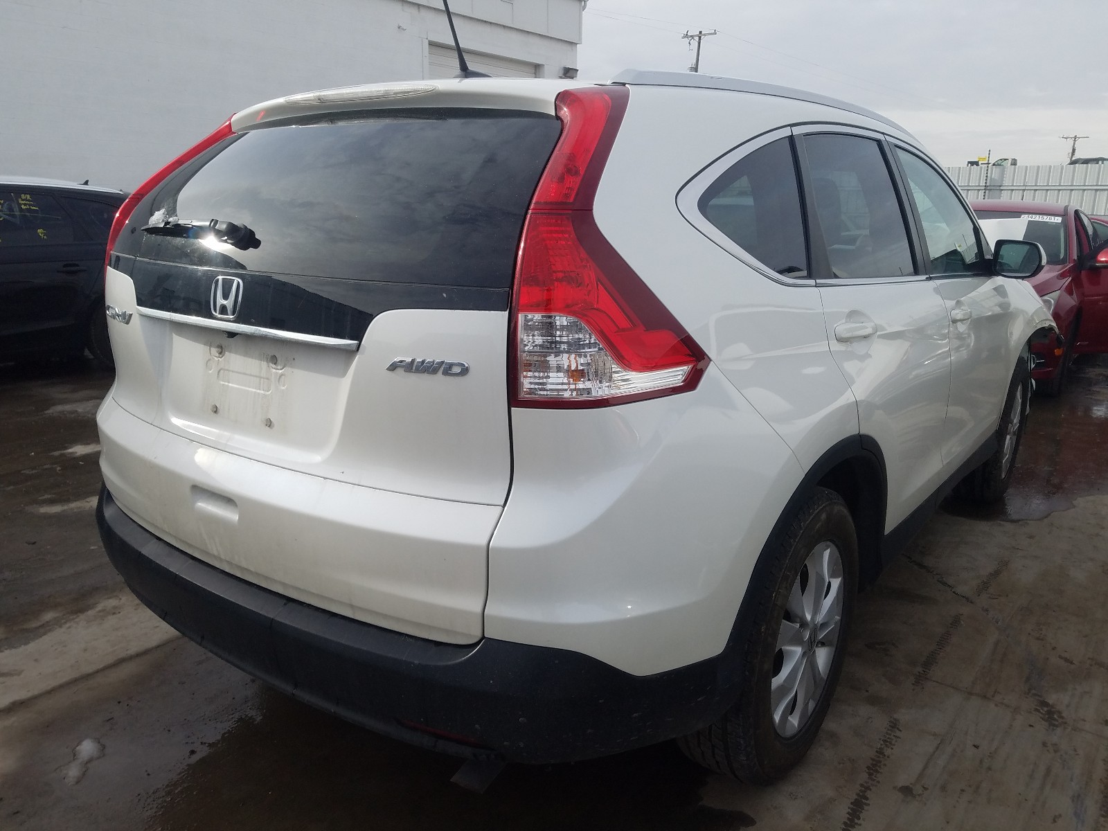 Photo 3 VIN: 5J6RM4H7XEL014556 - HONDA CR-V EXL 