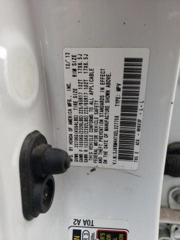 Photo 9 VIN: 5J6RM4H7XEL027758 - HONDA CR-V EXL 