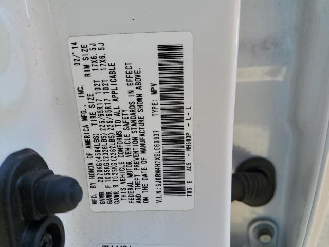 Photo 12 VIN: 5J6RM4H7XEL060937 - HONDA CRV 