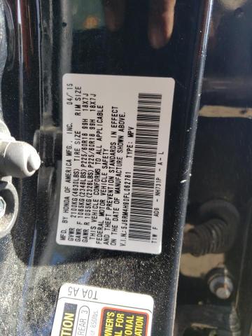 Photo 12 VIN: 5J6RM4H90FL062781 - HONDA CRV 