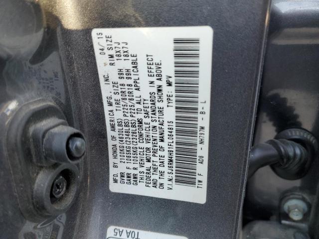 Photo 13 VIN: 5J6RM4H91FL064815 - HONDA CRV 