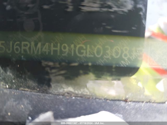 Photo 8 VIN: 5J6RM4H91GL030813 - HONDA CR-V 