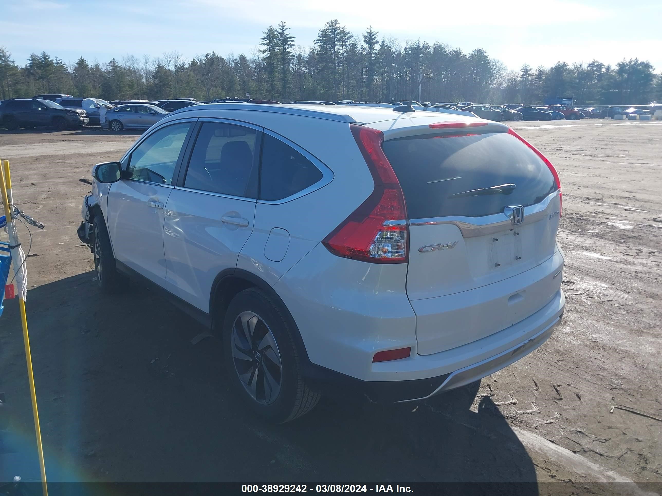 Photo 2 VIN: 5J6RM4H92FL033749 - HONDA CR-V 