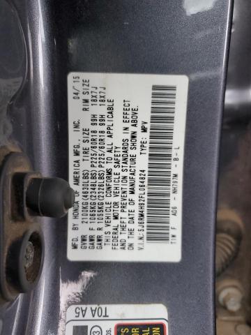 Photo 11 VIN: 5J6RM4H92FL064824 - HONDA CR-V TOURI 