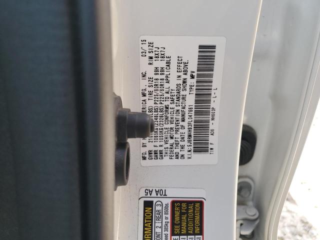 Photo 12 VIN: 5J6RM4H93FL047661 - HONDA CR-V TOURI 