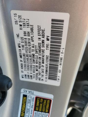 Photo 12 VIN: 5J6RM4H93FL122682 - HONDA CR-V TOURI 