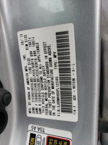 Photo 12 VIN: 5J6RM4H9XFL122095 - HONDA CR-V TOURI 