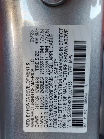 Photo 12 VIN: 5J6RS4H27PL007755 - HONDA CRV 