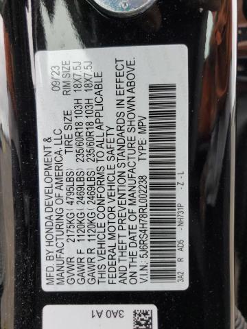 Photo 12 VIN: 5J6RS4H78RL002238 - HONDA CR-V EXL 