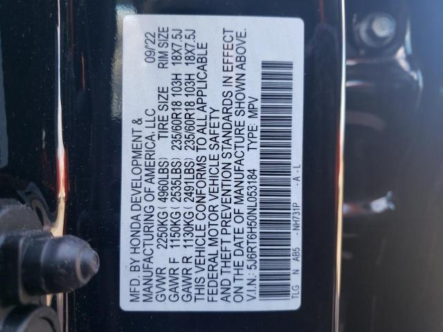 Photo 11 VIN: 5J6RT6H50NL053184 - HONDA CR-V EX 