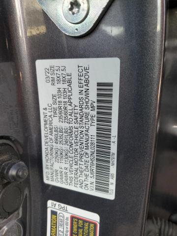 Photo 13 VIN: 5J6RT6H52NL028111 - HONDA CR-V EX 