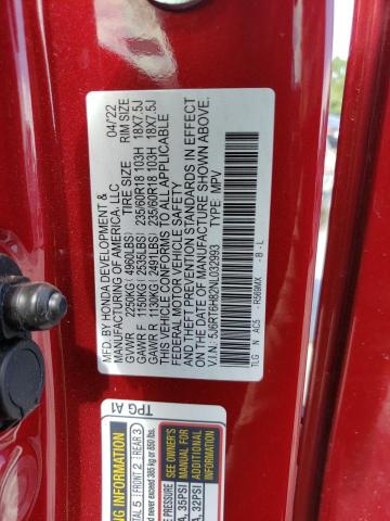 Photo 12 VIN: 5J6RT6H82NL032993 - HONDA CRV 