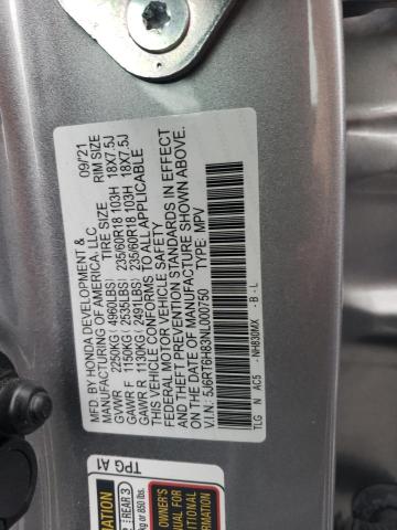 Photo 12 VIN: 5J6RT6H83NL000750 - HONDA CR-V EXL 