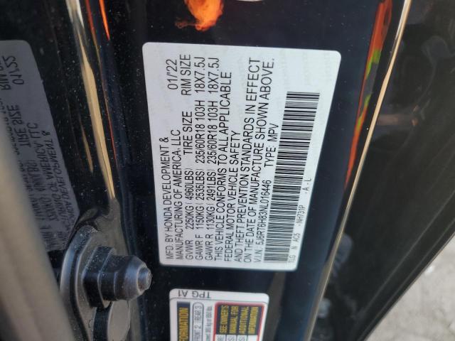 Photo 11 VIN: 5J6RT6H83NL016446 - HONDA CR-V EXL 