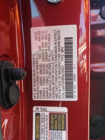 Photo 13 VIN: 5J6RT6H86NL035623 - HONDA CR-V EXL 