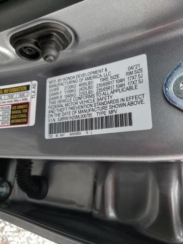 Photo 9 VIN: 5J6RW1H25ML006795 - HONDA CR-V LX 