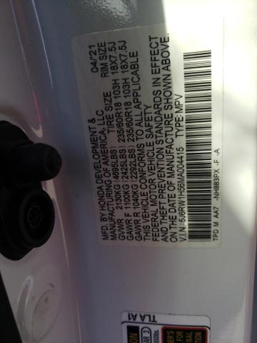 Photo 12 VIN: 5J6RW1H56MA004415 - HONDA CR-V EX 