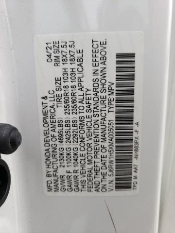 Photo 12 VIN: 5J6RW1H5XMA005051 - HONDA CR-V EX 