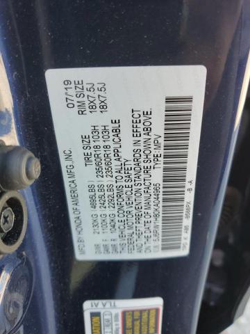 Photo 11 VIN: 5J6RW1H80KA044965 - HONDA CR-V EXL 