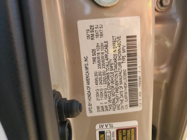 Photo 12 VIN: 5J6RW1H83KL003850 - HONDA CR-V EXL 