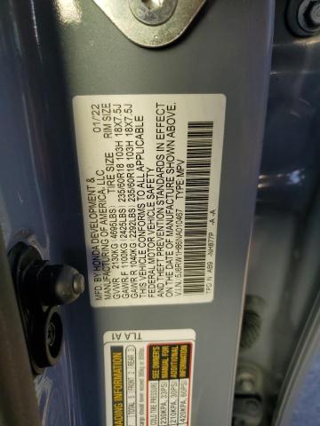 Photo 13 VIN: 5J6RW1H86NA010467 - HONDA CR-V EXL 