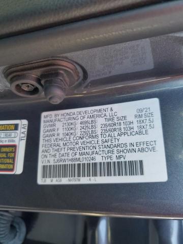 Photo 13 VIN: 5J6RW1H88ML010246 - HONDA CR-V EXL 