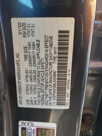 Photo 11 VIN: 5J6RW2H28LA004880 - HONDA CRV 