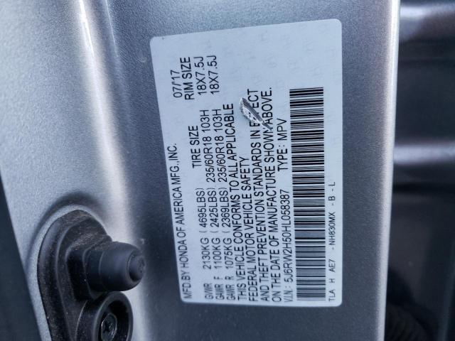 Photo 11 VIN: 5J6RW2H50HL058387 - HONDA CR-V EX 