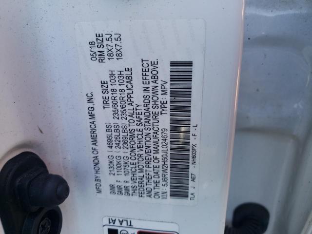 Photo 11 VIN: 5J6RW2H50JL024679 - HONDA CRV 