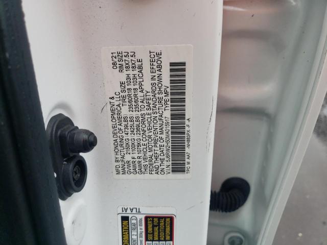 Photo 12 VIN: 5J6RW2H50MA015917 - HONDA CR-V EX 