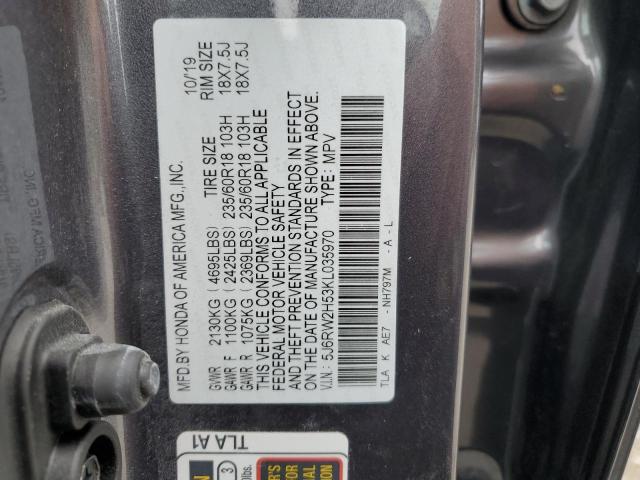 Photo 12 VIN: 5J6RW2H53KL035970 - HONDA CR-V EX 