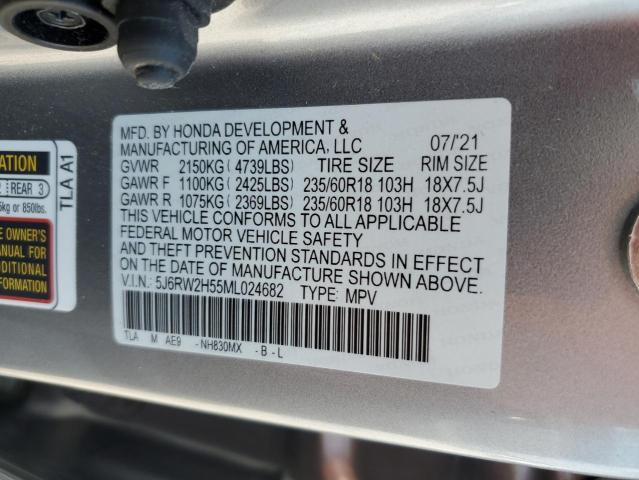 Photo 11 VIN: 5J6RW2H55ML024682 - HONDA CRV 