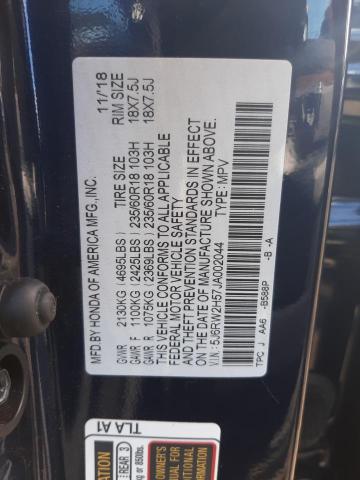 Photo 13 VIN: 5J6RW2H57JA002044 - HONDA CRV 