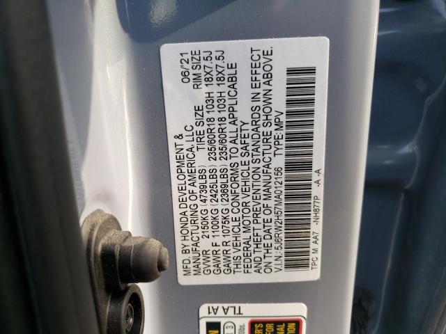 Photo 12 VIN: 5J6RW2H57MA012156 - HONDA CR-V EX 