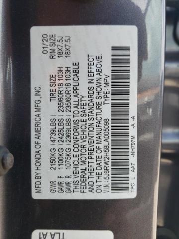 Photo 12 VIN: 5J6RW2H58LA005098 - HONDA CRV 