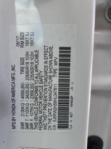 Photo 13 VIN: 5J6RW2H59HL047811 - HONDA CRV 