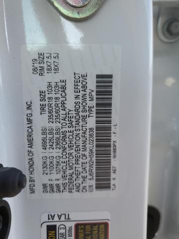 Photo 12 VIN: 5J6RW2H59KL023838 - HONDA CRV 