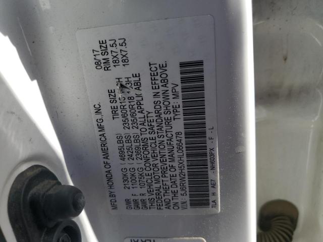 Photo 12 VIN: 5J6RW2H5XHL066478 - HONDA CRV 