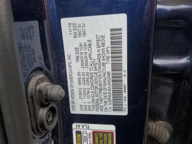 Photo 12 VIN: 5J6RW2H5XJA002488 - HONDA CRV 