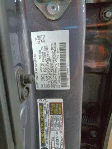 Photo 9 VIN: 5J6RW2H80HL001455 - HONDA CR-V EXL 